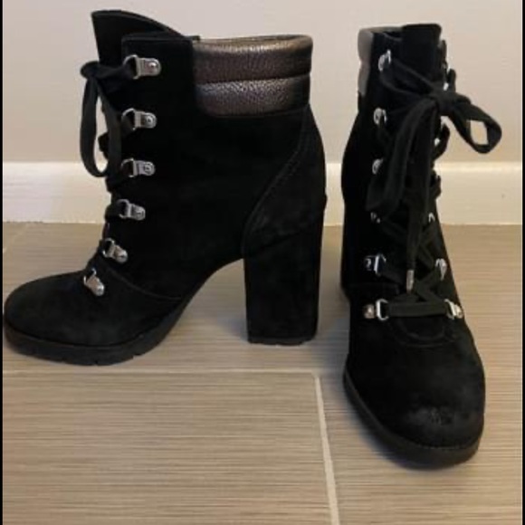 Ankle Booties - Sam Edelman Carolena Lace up Booties - Picture 2 of 4